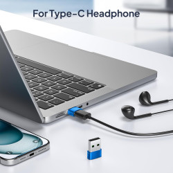 BASESAILOR Adaptateur USB vers USB C 3Pack,Convertir Chargeur Type C Femelle vers USBA Mâle pour iPhone 17 16 16e 15 Pro Max,Air