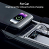 BASESAILOR Adaptateur USB C Voiture pour iPhone Air 3Pack,Convertisseur Type C Femelle vers A Mâle Chargeur USBC pour Apple 17 1