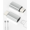 2 Pack Adaptateur Lightning vers USB C pour iPhone 15/16 Pro/Plus/Pro Max, Samsung S24, Supportant La Charge et Le Transfert de 
