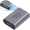 Duttek Adaptateur USB C Femelle vers USB Femelle 3.1 Gen2, USB A vers Type C Adapter 10Gbps Prise en Charge de la synchronisatio