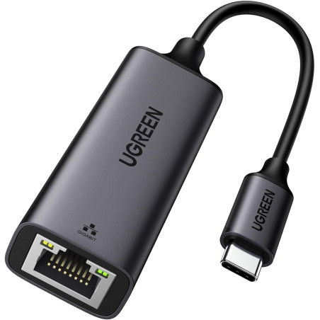 Uvert adaptateur usb c ethernet gigabit thunderbolt vers rj45 réseau lan 1gbps compatible avec iphone 17 pro max air 16 15 macbo