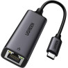 Uvert adaptateur usb c ethernet gigabit thunderbolt vers rj45 réseau lan 1gbps compatible avec iphone 17 pro max air 16 15 macbo