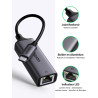 Uvert adaptateur usb c ethernet gigabit thunderbolt vers rj45 réseau lan 1gbps compatible avec iphone 17 pro max air 16 15 macbo