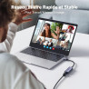 Uvert adaptateur usb vers ethernet gigabit 1000mbps rj45 réseau compatible avec switch mi box s 4 3 macbook pro air plug play so