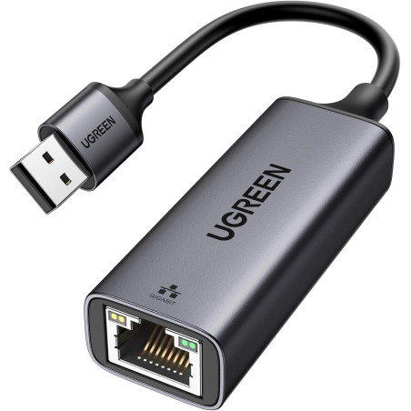 Uvert adaptateur usb vers ethernet gigabit 1000mbps rj45 réseau compatible avec switch mi box s 4 3 macbook pro air plug play so