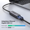 Uvert adaptateur usb vers ethernet gigabit 1000mbps rj45 réseau compatible avec switch mi box s 4 3 macbook pro air plug play so