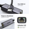 Uvert adaptateur usb vers ethernet gigabit 1000mbps rj45 réseau compatible avec switch mi box s 4 3 macbook pro air plug play so
