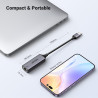 Uvert adaptateur usb vers ethernet gigabit 1000mbps rj45 réseau compatible avec switch mi box s 4 3 macbook pro air plug play so