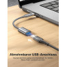 JSAUX Adaptateur USB C vers USB 3.0 [Lot de 2] Câble OTG USB Type C Mâle vers USB A Femelle Compatible avec iPhone 16 Pro Max/15