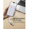JSAUX Adaptateur USB C vers USB 3.0 [Lot de 2] Câble OTG USB Type C Mâle vers USB A Femelle Compatible avec iPhone 16 Pro Max/15