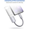 JSAUX Adaptateur USB C vers USB 3.1 [Pack de 2] Câble adaptateur OTG Type C Compatible avec Samsung Galaxy S20 S10 S9 Plus Note 