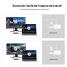 BENFEI 4K Câble DisplayPort vers HDMI 1.8M, [coque en aluminium, nylon tressé], Unidirectionnel câble Display Port vers HDMI com
