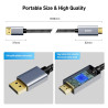 BENFEI 4K Câble DisplayPort vers HDMI 1.8M, [coque en aluminium, nylon tressé], Unidirectionnel câble Display Port vers HDMI com