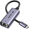 Uvert adaptateur usb c vers rj45 ethernet 2.5 gigabit réseau lan compatible avec iphone 17 pro max air 16 15 macbook air m3 m2 m