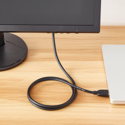 Amazon Basics Câble adaptateur HDMI-A vers DVI, Bidirectionnel 1080P, Plaqué or, 0.9 m, lot de 10, Noir