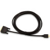 Amazon Basics Câble adaptateur HDMI-A vers DVI, Bidirectionnel 1080P, Plaqué or, 3 m, Noir