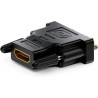 deleyCON Adaptateur HDMI vers DVI (Bidirectionnel) Convertisseur HDMI Femelle vers DVI-D Mâle Plaqué Or - 1920x1200 1080p - pour