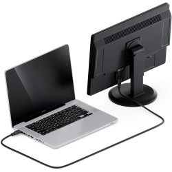 deleyCON 2X Adaptateur HDMI vers DVI (Bidirectionnel) Convertisseur HDMI Femelle vers DVI-D Mâle Plaqué Or - 1920x1200 1080p - p