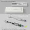 IVSHOWCO Adaptateur Lightning vers USB [certifié Apple MFi] Adaptateur de caméra pour iPhone, iOS OTG Adaptateur de câble Prend 
