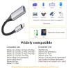 IVSHOWCO Adaptateur Lightning vers USB [certifié Apple MFi] Adaptateur de caméra pour iPhone, iOS OTG Adaptateur de câble Prend 