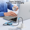 BENFEI Hub USB C vers HDMI VGA, Adaptateur USB C vers USB, Compatible avec MacBook Pro 2021/2020/2019, Surface Book 2, Dell XPS 