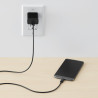 Amazon Basics Câble de Chargement Rapide USB-C vers USB-C 2.0, débit de 480 Mbit/s, certifié USB-If, pour Apple iPhone 16/15, iP