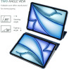 ProCase Coque pour iPad Air 11 Pouces (M3) 2025/(M2) 2024, Air 5ème 2022/4ème 2020 10.9 Pouces, Étui de Protection Anti-Chute, R