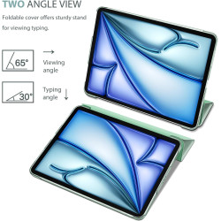 ProCase Coque pour iPad Air 11 Pouces (M3) 2025/(M2) 2024, Air 5ème 2022/4ème 2020 10.9 Pouces, Étui de Protection Anti-Chute, R
