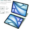 ProCase Coque pour iPad Air 11 Pouces (M3) 2025/(M2) 2024, Air 5ème 2022/4ème 2020 10.9 Pouces, Étui de Protection Anti-Chute, R