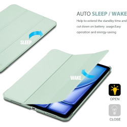 ProCase Coque pour iPad Air 11 Pouces (M3) 2025/(M2) 2024, Air 5ème 2022/4ème 2020 10.9 Pouces, Étui de Protection Anti-Chute, R