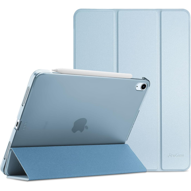 ProCase Coque pour iPad Air 11 Pouces (M3) 2025/(M2) 2024, Air 5ème 2022/4ème 2020 10.9 Pouces, Étui de Protection Anti-Chute, R