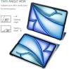 ProCase Coque pour iPad Air 11 Pouces (M3) 2025/(M2) 2024, Air 5ème 2022/4ème 2020 10.9 Pouces, Étui de Protection Anti-Chute, R