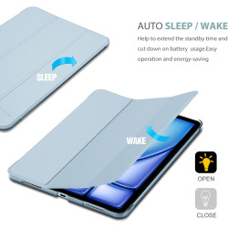 ProCase Coque pour iPad Air 11 Pouces (M3) 2025/(M2) 2024, Air 5ème 2022/4ème 2020 10.9 Pouces, Étui de Protection Anti-Chute, R