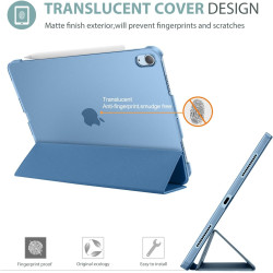 ProCase Coque pour iPad Air 11 Pouces (M3) 2025/(M2) 2024, Air 5ème 2022/4ème 2020 10.9 Pouces, Étui de Protection Anti-Chute, R