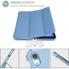 ProCase Coque pour iPad Air 11 Pouces (M3) 2025/(M2) 2024, Air 5ème 2022/4ème 2020 10.9 Pouces, Étui de Protection Anti-Chute, R