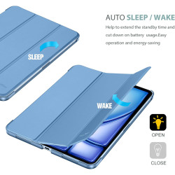 ProCase Coque pour iPad Air 11 Pouces (M3) 2025/(M2) 2024, Air 5ème 2022/4ème 2020 10.9 Pouces, Étui de Protection Anti-Chute, R