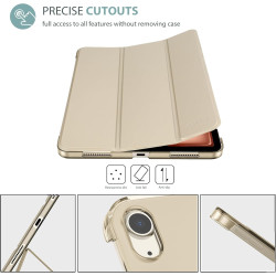 ProCase Coque pour iPad Air 11 Pouces (M3) 2025/(M2) 2024, Air 5ème 2022/4ème 2020 10.9 Pouces, Étui de Protection Anti-Chute, R