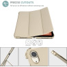ProCase Coque pour iPad Air 11 Pouces (M3) 2025/(M2) 2024, Air 5ème 2022/4ème 2020 10.9 Pouces, Étui de Protection Anti-Chute, R
