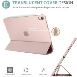 ProCase Coque pour iPad Air 11 Pouces (M3) 2025/(M2) 2024, Air 5ème 2022/4ème 2020 10.9 Pouces, Étui de Protection Anti-Chute, R