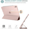 ProCase Coque pour iPad Air 11 Pouces (M3) 2025/(M2) 2024, Air 5ème 2022/4ème 2020 10.9 Pouces, Étui de Protection Anti-Chute, R