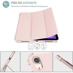 ProCase Coque pour iPad Air 11 Pouces (M3) 2025/(M2) 2024, Air 5ème 2022/4ème 2020 10.9 Pouces, Étui de Protection Anti-Chute, R