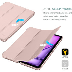 ProCase Coque pour iPad Air 11 Pouces (M3) 2025/(M2) 2024, Air 5ème 2022/4ème 2020 10.9 Pouces, Étui de Protection Anti-Chute, R