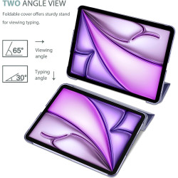 ProCase Coque pour iPad Air 11 Pouces (M3) 2025/(M2) 2024, Air 5ème 2022/4ème 2020 10.9 Pouces, Étui de Protection Anti-Chute, R