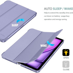ProCase Coque pour iPad Air 11 Pouces (M3) 2025/(M2) 2024, Air 5ème 2022/4ème 2020 10.9 Pouces, Étui de Protection Anti-Chute, R