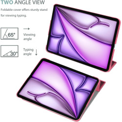 ProCase Coque pour iPad Air 11 Pouces (M3) 2025/(M2) 2024, Air 5ème 2022/4ème 2020 10.9 Pouces, Étui de Protection Anti-Chute, R