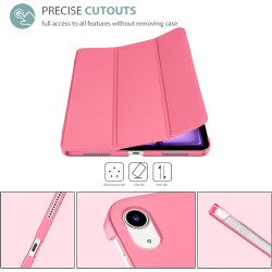 ProCase Coque pour iPad Air 11 Pouces (M3) 2025/(M2) 2024, Air 5ème 2022/4ème 2020 10.9 Pouces, Étui de Protection Anti-Chute, R