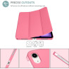 ProCase Coque pour iPad Air 11 Pouces (M3) 2025/(M2) 2024, Air 5ème 2022/4ème 2020 10.9 Pouces, Étui de Protection Anti-Chute, R