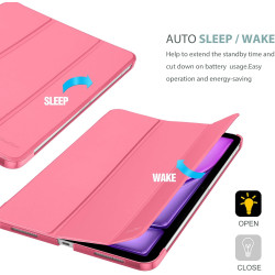 ProCase Coque pour iPad Air 11 Pouces (M3) 2025/(M2) 2024, Air 5ème 2022/4ème 2020 10.9 Pouces, Étui de Protection Anti-Chute, R