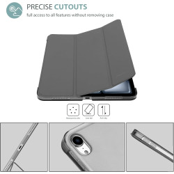ProCase Coque pour iPad Air 11 Pouces (M3) 2025/(M2) 2024, Air 5ème 2022/4ème 2020 10.9 Pouces, Étui de Protection Anti-Chute, R
