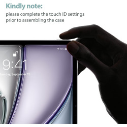 ProCase Coque pour iPad Air 11 Pouces (M3) 2025/(M2) 2024, Air 5ème 2022/4ème 2020 10.9 Pouces, Étui de Protection Anti-Chute, R